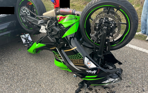 POL-PDLD: Landau - Mit Motorrad überschlagen - Foto: presseportal.de