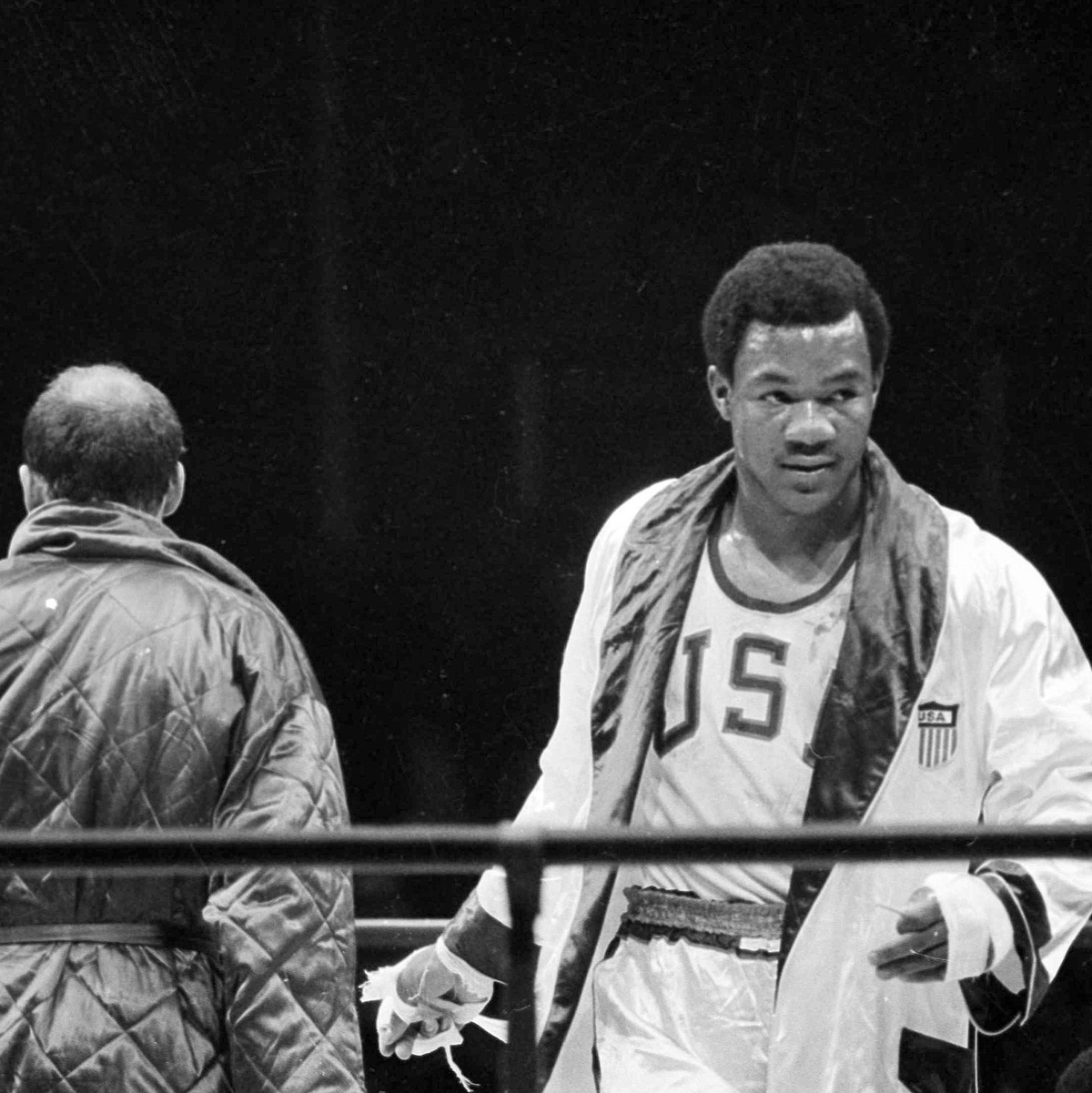 Goldgewinner in Mexiko-Stadt: George Foreman. - Foto: -/AP/dpa