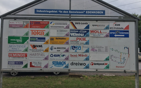 POL-PDLD: Diebstahl einer Infotafel - Zeugen gesucht - Foto: presseportal.de