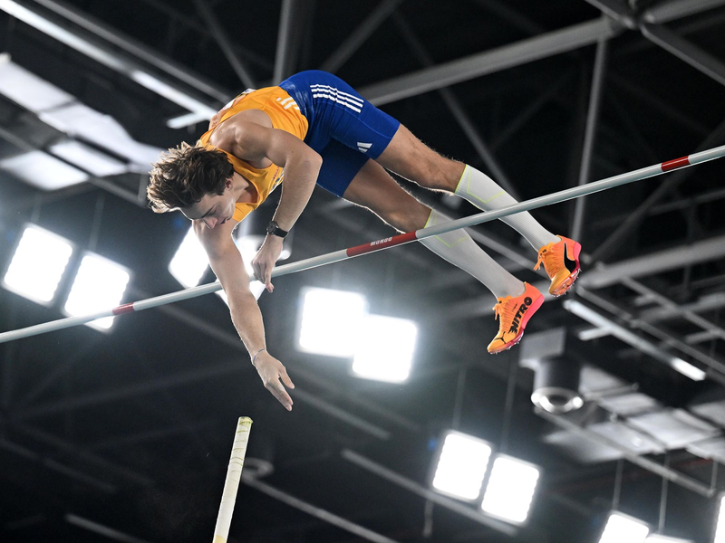 Nächster Weltrekord: Stbahochspringer Armand Duplantis. - Foto: Song Yanhua/Xinhua/dpa