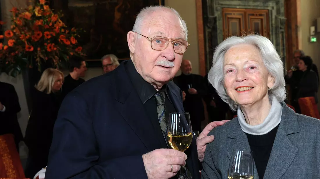 Die Schauspielerin Ilse Zielstorff war Rolf Schimpfs große Liebe.  - Bild: Volker Dornberger/dpa
