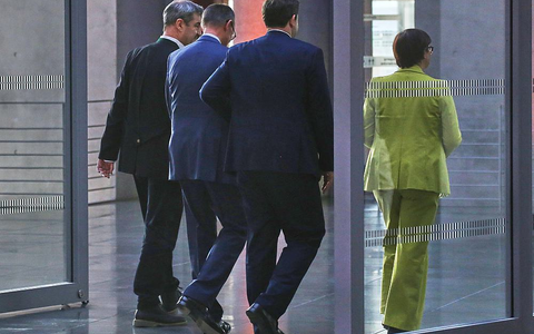 Markus Söder, Friedrich Merz, Lars Klingbeil, Saskia Esken (Archiv) - Foto: über dts Nachrichtenagentur