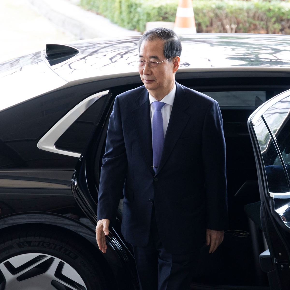 Han Duck Soo bleibt im Amt.  - Foto: Heon-Kyun Jeon/EPA Pool via AP/dpa