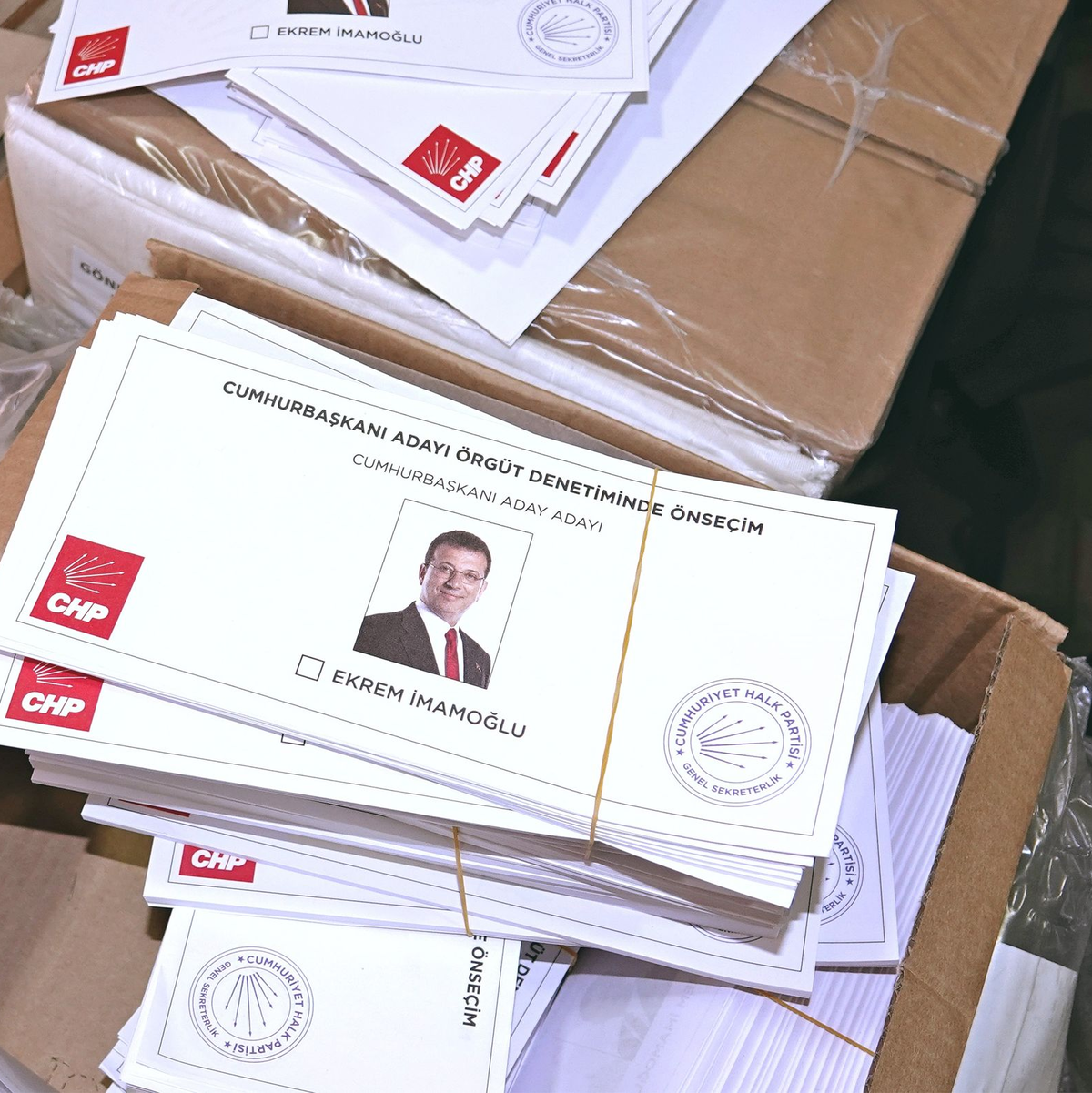 Bei der parteiinternen Wahl der CHP erhielt Imamoglu eine überwältigende Mehrheit der Stimmen.  - Foto: Mehmet Masum Suer/SOPA Images via ZUMA Press Wire/dpa