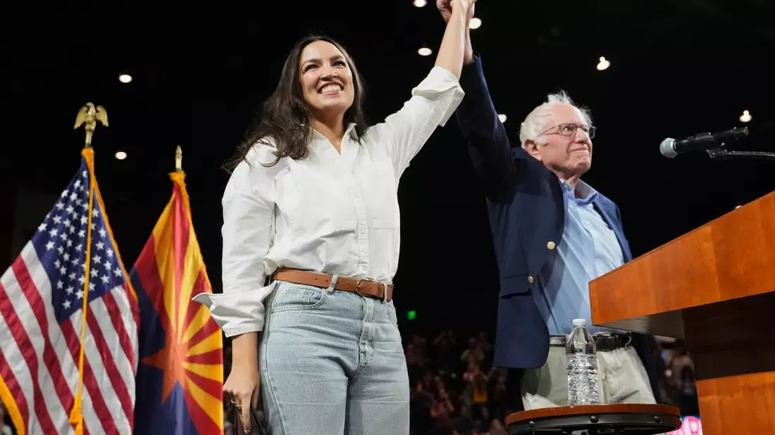 Bernie Sanders ist in den USA auf Tour. (Archivbild) - Bild: Ross D. Franklin/AP/dpa