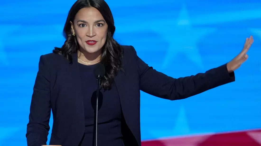 Ocasio-Cortez ist eine der bekanntesten Vertreterinnen des linken Flügels. (Archivbild) - Bild: J. Scott Applewhite/AP/dpa