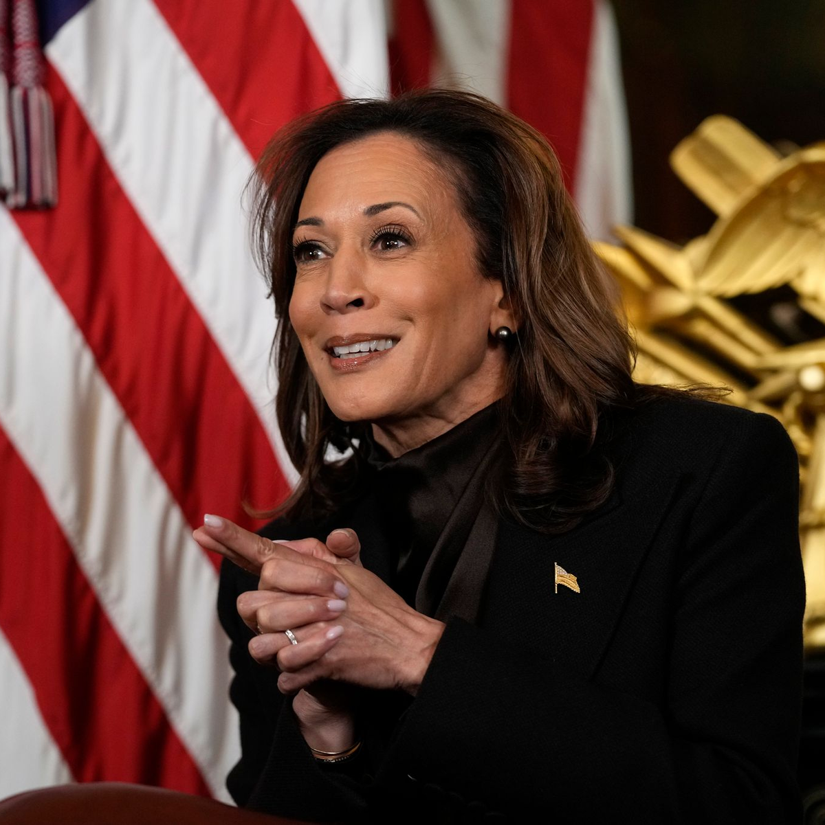 Harris will möglicherweise erstmal Gouverneurin von Kalifornien werden. (Archivbild) - Foto: Susan Walsh/AP/dpa