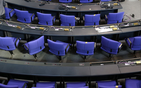 Umbauarbeiten im Bundestag am 19.03.2025 - Foto: über dts Nachrichtenagentur