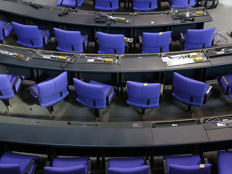 Umbauarbeiten im Bundestag am 19.03.2025 - Foto: über dts Nachrichtenagentur