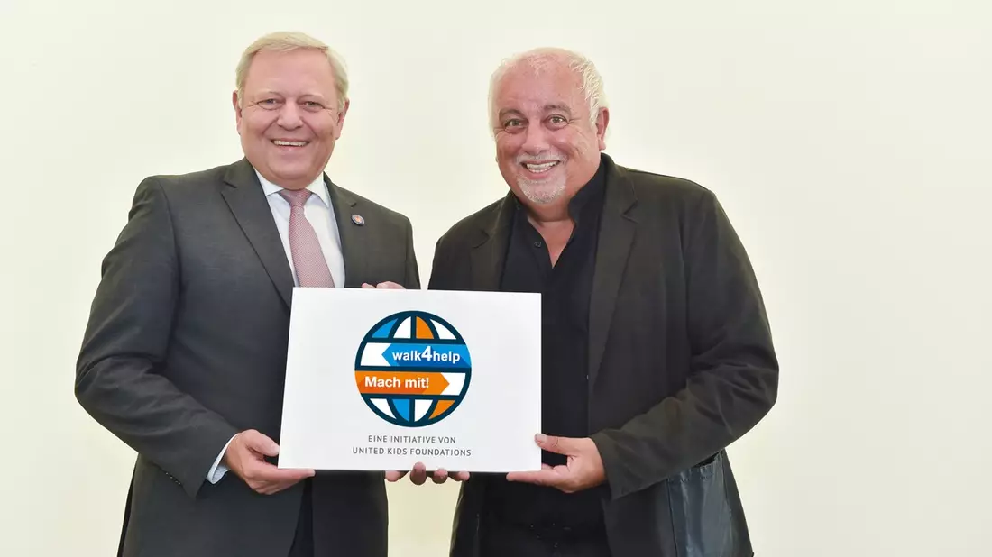 walk4help 2025: Kilometer sammeln für die Gesundheit von Kindern / United Kids Foundations ruft zu gemeinsamem Weltrekordversuch am 5. Juli in Braunschweig auf - Bild: presseportal.de