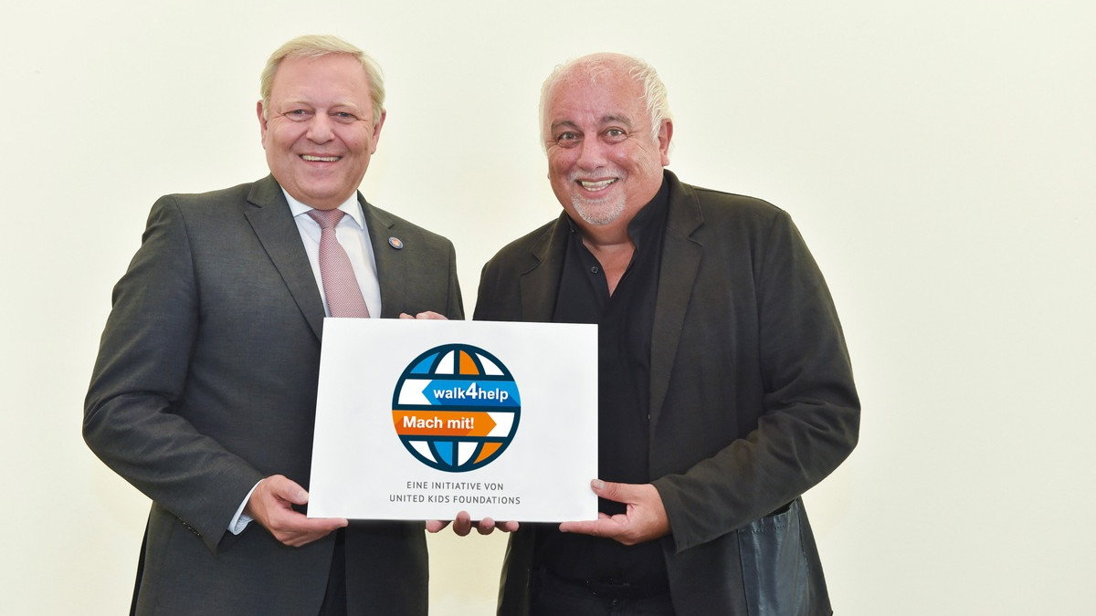 walk4help 2025: Kilometer sammeln für die Gesundheit von Kindern / United Kids Foundations ruft zu gemeinsamem Weltrekordversuch am 5. Juli in Braunschweig auf - Foto: presseportal.de