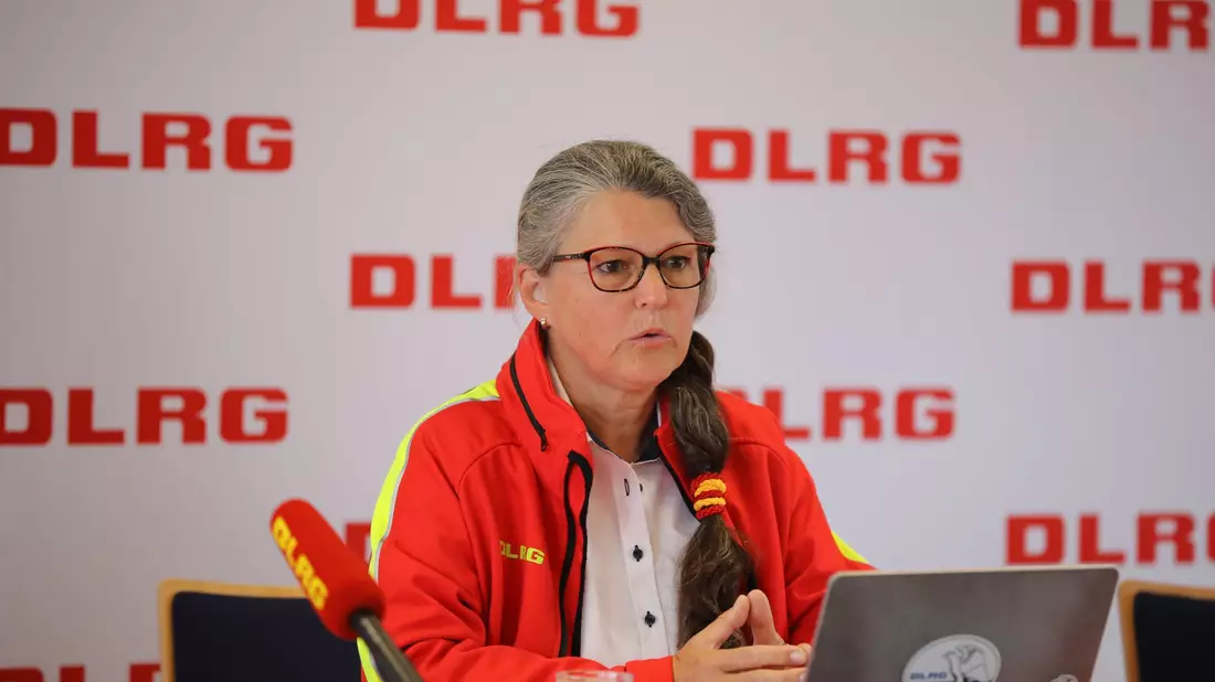 DLRG-Präsidentin Ute Vogt macht einen praktischen Vorschlag. (Archivfoto) - Bild: Sascha Thelen/dpa