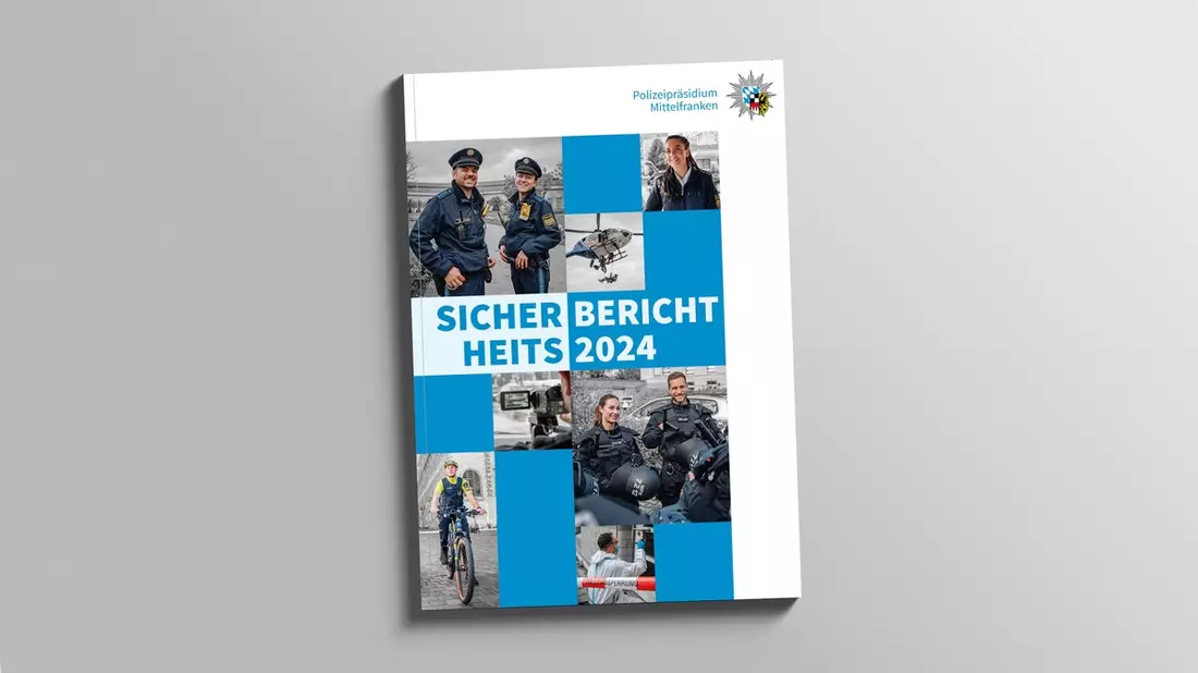 POL-MFR: (301) Vorstellung der Polizeilichen Kriminalstatistik 2024 des Polizeipräsidiums Mittelfranken - Bild: presseportal.de