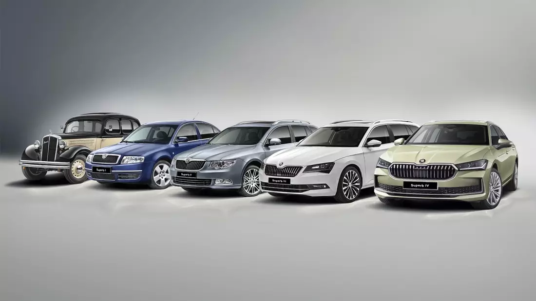 Škoda Superb: Vor 90 Jahren startete die Produktion des ersten Modells mit dem legendären Namen - Bild: presseportal.de