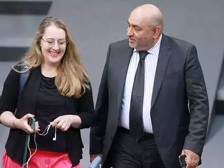 Katharina Dröge und Omid Nouripour (Archiv) - Foto: über dts Nachrichtenagentur