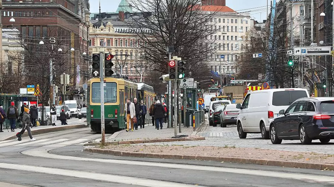 Innenstadt von Helsinki (Archiv) - Bild: über dts Nachrichtenagentur
