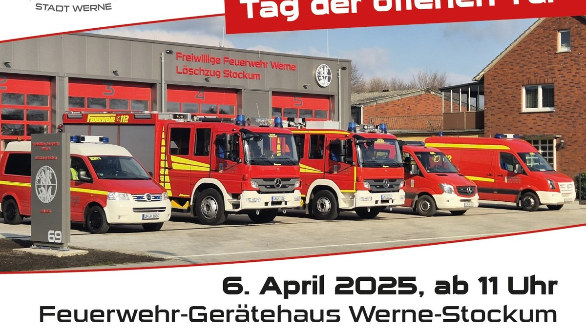 FW-WRN: Tag der offenen Tür des Löschzuges Stockum - Foto: presseportal.de