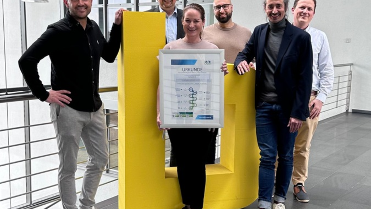 Bertrandt erhält Auszeichnung für nachhaltig-soziales IT-Engagement / Zusammenarbeit mit AfB social & green IT erfolgreich fortgesetzt - Foto: presseportal.de