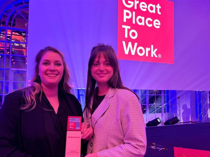 Die Bayerische unter den besten 100 bei Great Place to Work Deutschland: Menschlichkeit als Erfolgsrezept! - Foto: presseportal.de