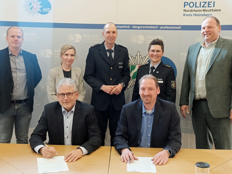 POL-HS: Neue Polizeiwache im Herzen der Stadt Hückelhoven/ Mietvertrag unterzeichnet - Foto: presseportal.de
