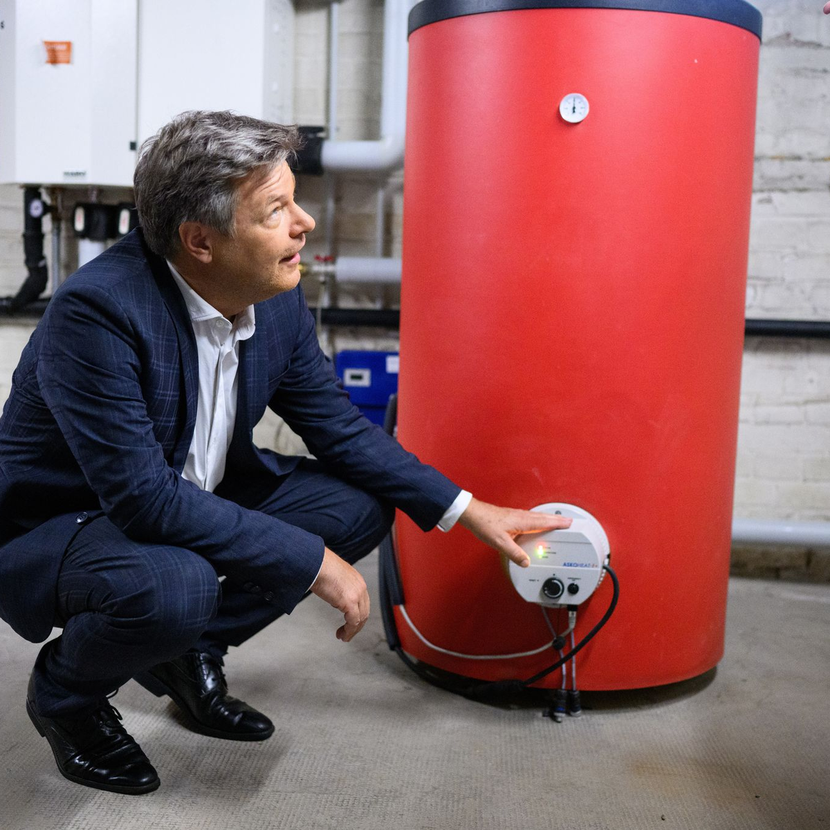 Habeck stand wegen des Gesetzes heftig in der Kritik. (Archivbild) - Foto: Bernd von Jutrczenka/dpa