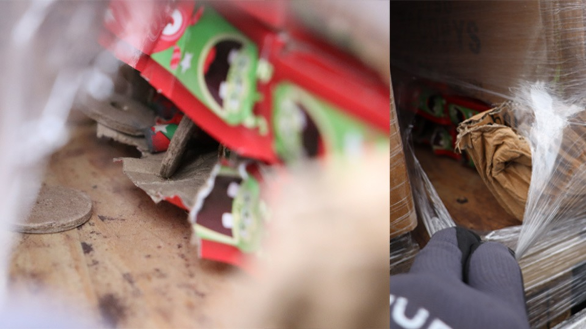 POL-MS: Gefahrgutkontrolle auf der A 30 - Feuerwerkskörper unzureichend gesichert - Foto: presseportal.de