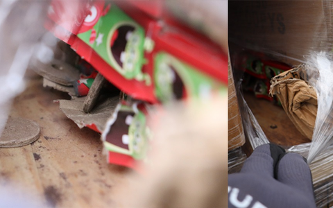 POL-MS: Gefahrgutkontrolle auf der A 30 - Feuerwerkskörper unzureichend gesichert - Foto: presseportal.de