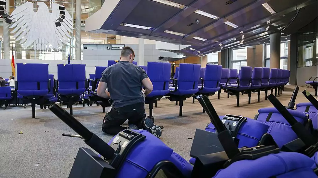 Umbauarbeiten im Bundestag (Archiv) - Bild: über dts Nachrichtenagentur