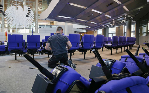 Umbauarbeiten im Bundestag (Archiv) - Foto: über dts Nachrichtenagentur