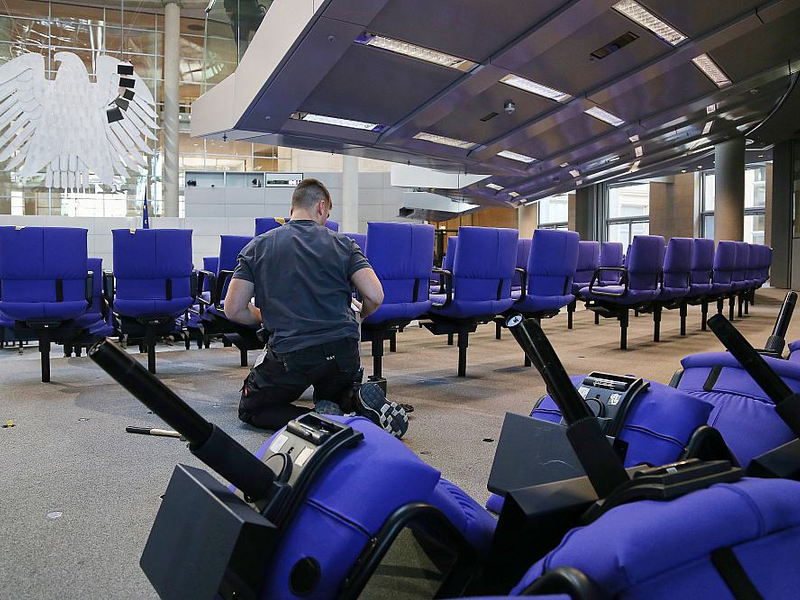 Umbauarbeiten im Bundestag (Archiv) - Foto: über dts Nachrichtenagentur