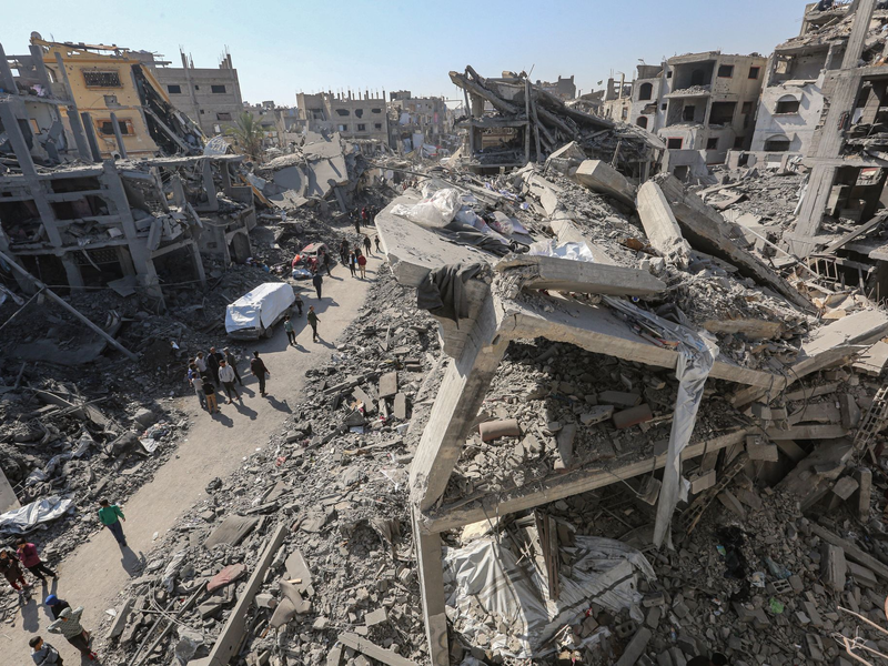 Zerstörte Gebäude in Gaza-Stadt. (Archivbild) - Foto: Omar Ashtawy/APA Images via ZUMA Press Wire/dpa