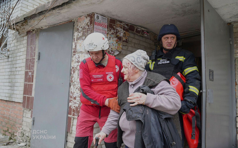 Die grenznahen Orte der nordostukrainischen Region Sumy sind immer öfter Ziel russischer Angriffe. (Archivbild) - Foto: Uncredited/Ukrainian Emergency Service/AP/dpa