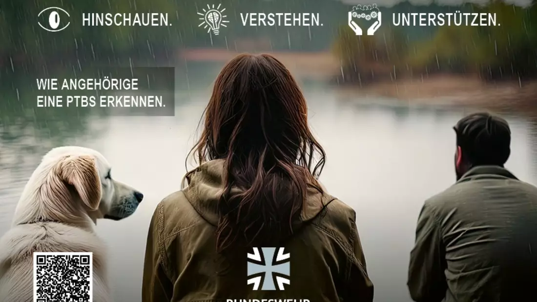 Start Informationskoampange am 1. April 2025: Verdacht PTBS - Wie können Angehörige bei der Diagnose und Therapie helfen? - Bild: presseportal.de