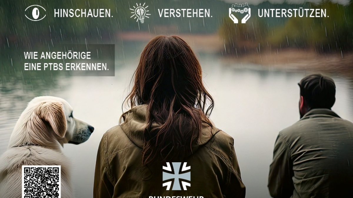 Start Informationskoampange am 1. April 2025: Verdacht PTBS - Wie können Angehörige bei der Diagnose und Therapie helfen? - Foto: presseportal.de