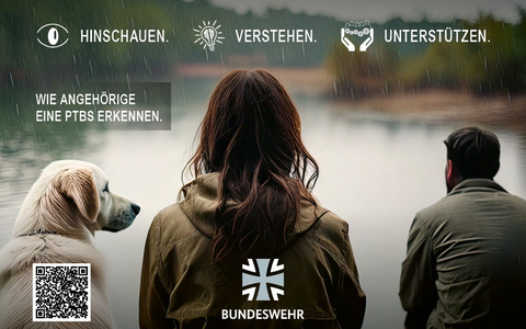 Start Informationskoampange am 1. April 2025: Verdacht PTBS - Wie können Angehörige bei der Diagnose und Therapie helfen? - Foto: presseportal.de Start Informationskoampange am 1. April 2025: Verdacht PTBS - Wie können Angehörige bei der Diagnose und Therapie helfen? - Foto: presseportal.de