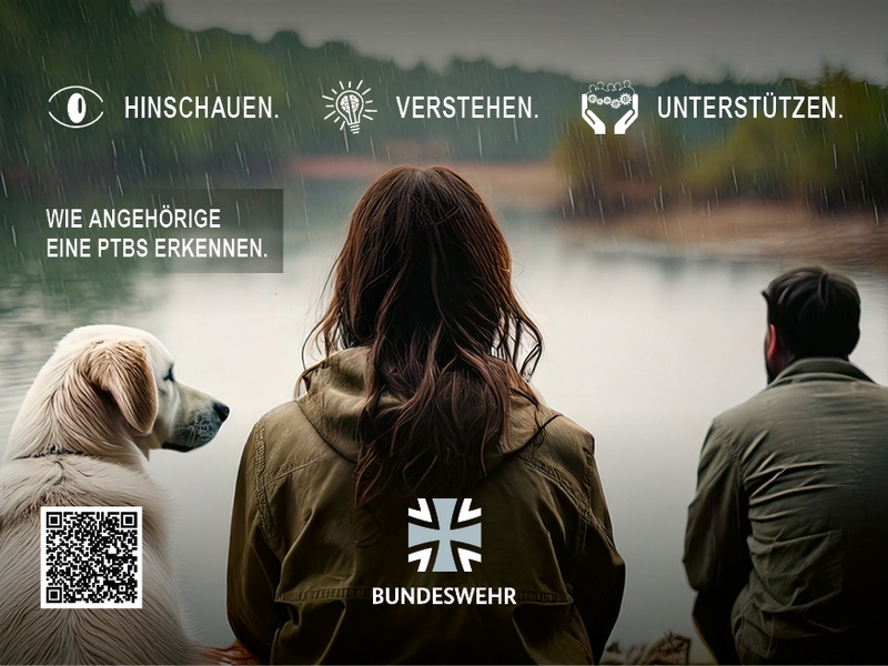 Start Informationskoampange am 1. April 2025: Verdacht PTBS - Wie können Angehörige bei der Diagnose und Therapie helfen? - Foto: presseportal.de