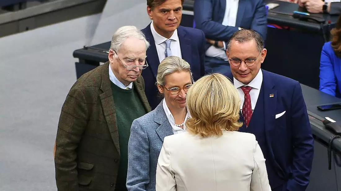 AfD-Spitze gratuliert Julia Klöckner am 25.03.2025 - Bild: über dts Nachrichtenagentur