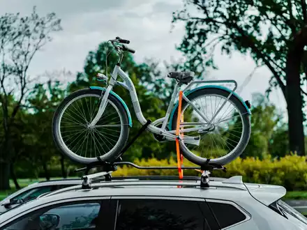 Fahrrad-Transport mit dem Auto -Die Provinzial Versicherung erklärt, worauf Reisende achten sollten - Foto: presseportal.de