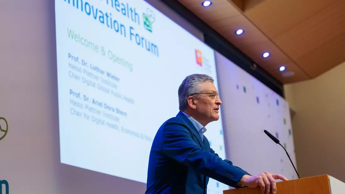 Internationale Konferenz zur Digitalen Medizin am HPI: Jetzt ist die Zeit, Brücken zu bauen - nicht Mauern / Digital Health Innovation Forum am Hasso-Plattner-Institut - Bild: presseportal.de