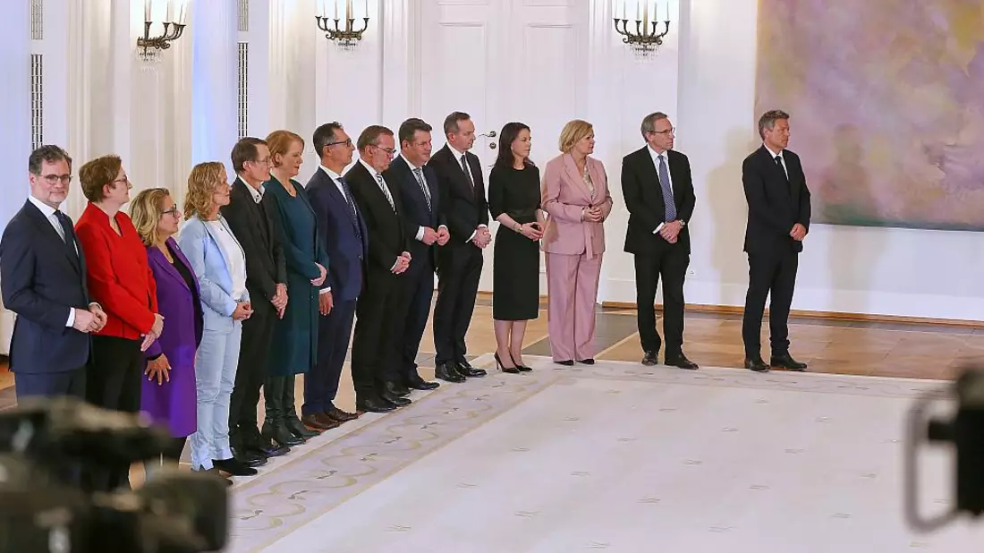 Entlassung der Bundesregierung durch den Bundespräsidenten am 25.03.2025 - Bild: über dts Nachrichtenagentur