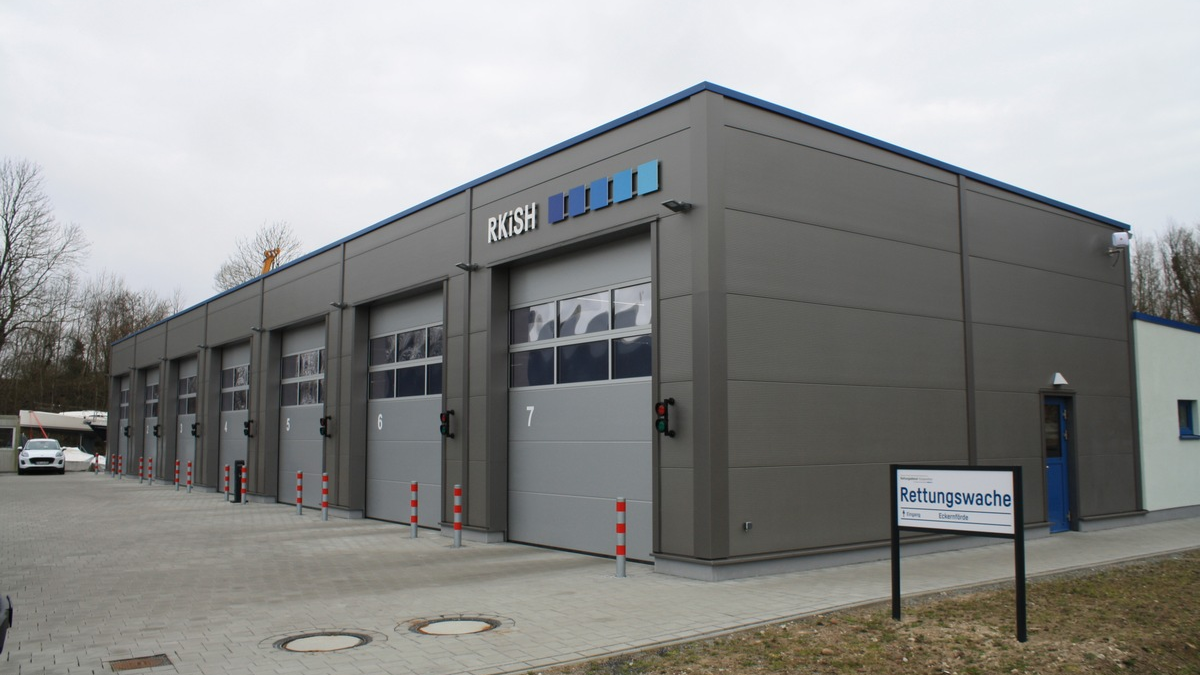 RKiSH: Neue Rettungswache in Eckernförde - Foto: presseportal.de
