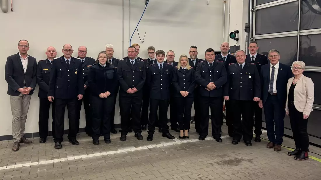 FW-AUR: Jahreshauptversammlung der Feuerwehr Haxtum - Bild: presseportal.de