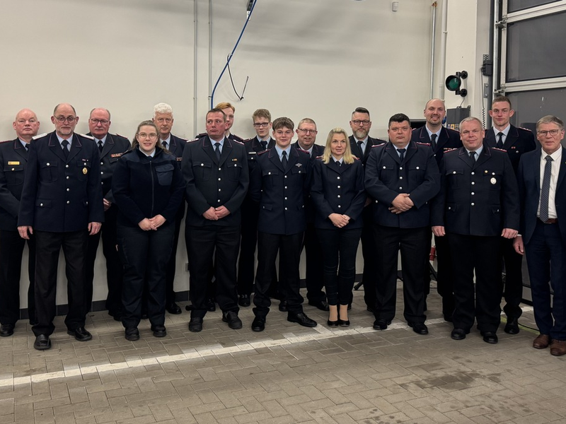 FW-AUR: Jahreshauptversammlung der Feuerwehr Haxtum - Foto: presseportal.de