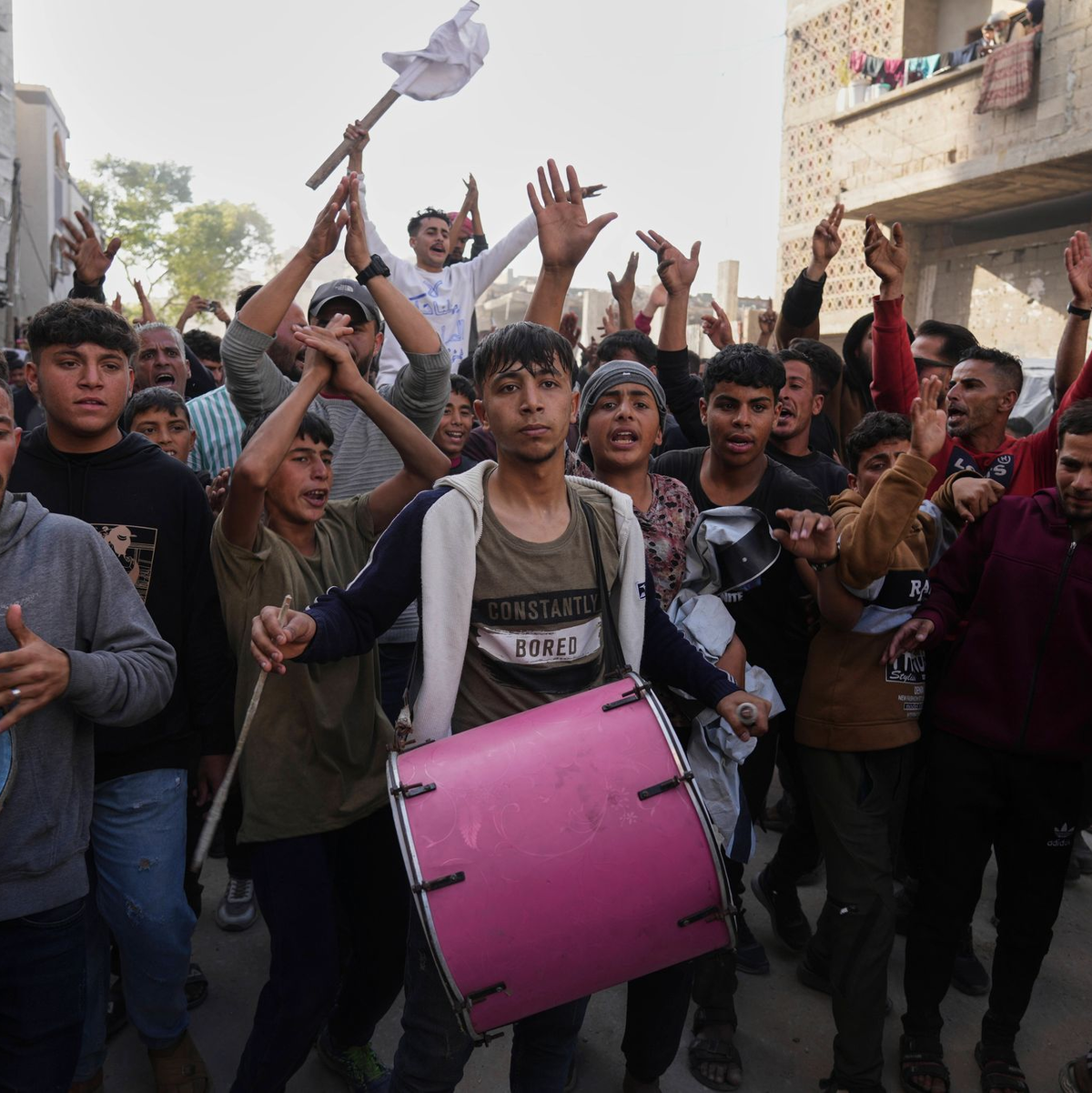 Die Proteste in Gaza gegen den Krieg und die Hamas gehen weiter. (Archivbild) - Foto: Jehad Alshrafi/AP/dpa
