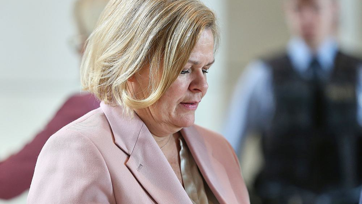 Nancy Faeser am 25.03.2025 - Foto: über dts Nachrichtenagentur