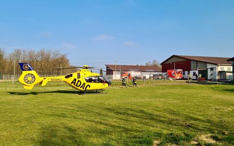 FW-EN: Zwei Einsätze in kurzer Folge - Verkehrsunfall und Landung eines Rettungshubschraubers - Foto: presseportal.de