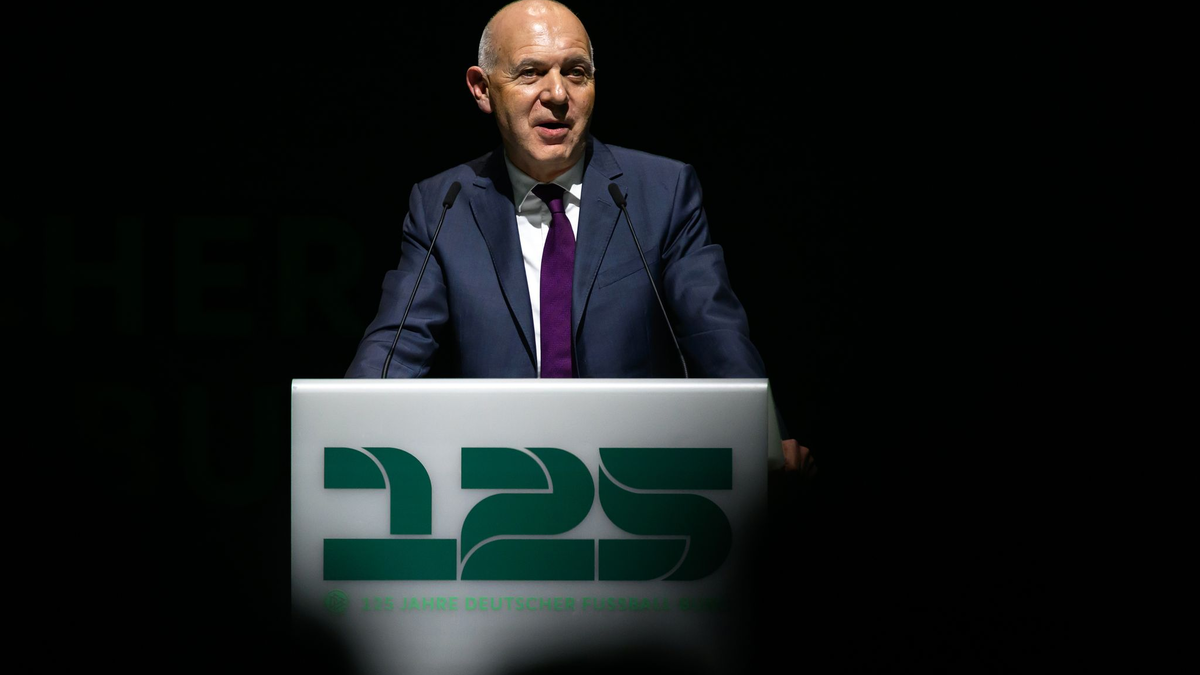 DFB-Boss Bernd Neuendorf: Wiederwahl im Herbst?  - Foto: Hendrik Schmidt/dpa