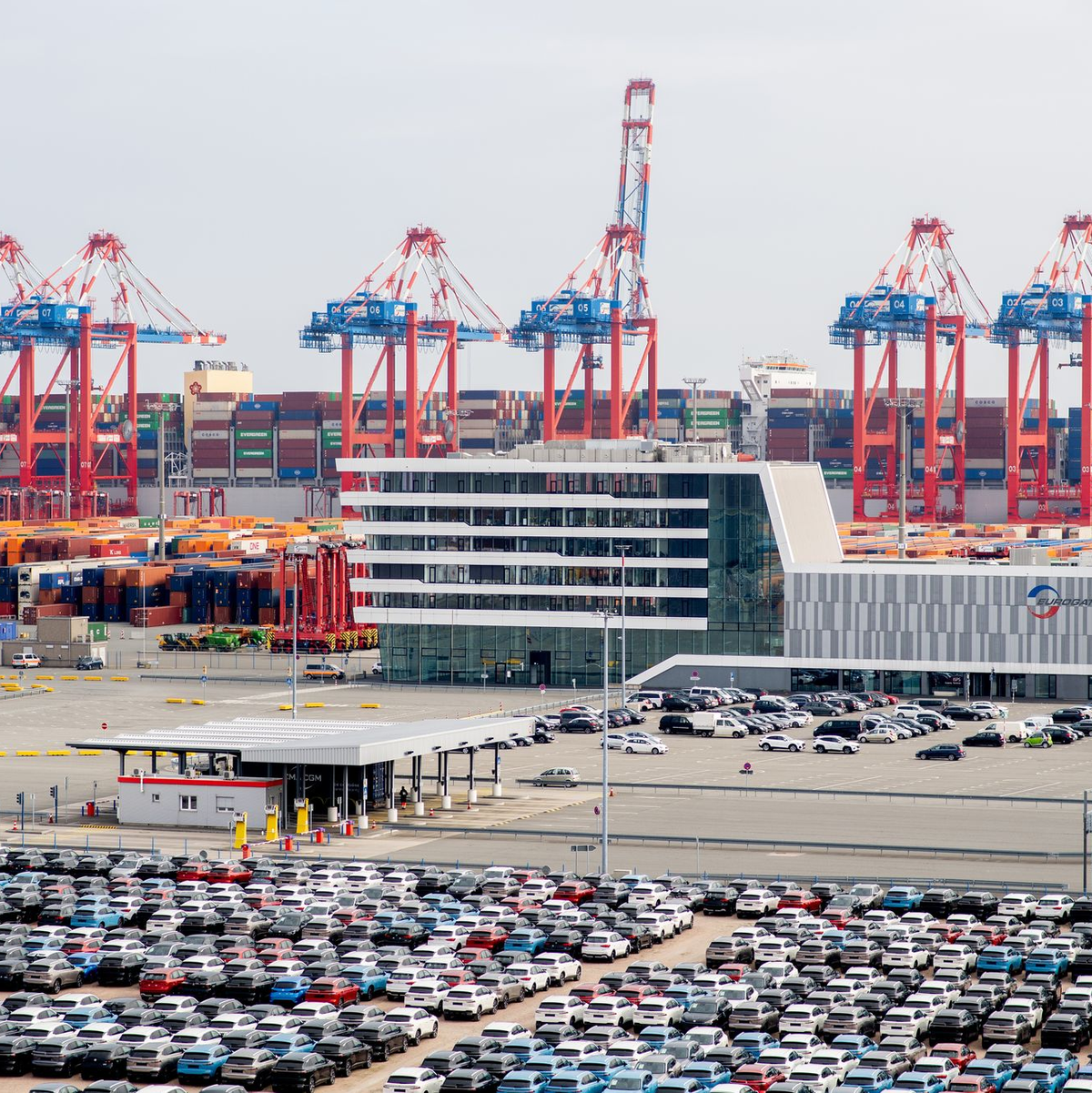 Zölle dürften die Industrie in Deutschland belasten. - Foto: Hauke-Christian Dittrich/dpa