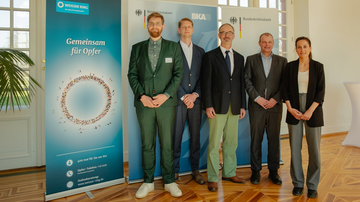 Wissenschaftspreis Opferschutz 2025 / WEISSER RING und Bundeskriminalamt zeichnen herausragende Forschung zum Opferschutz aus - Foto: presseportal.de
