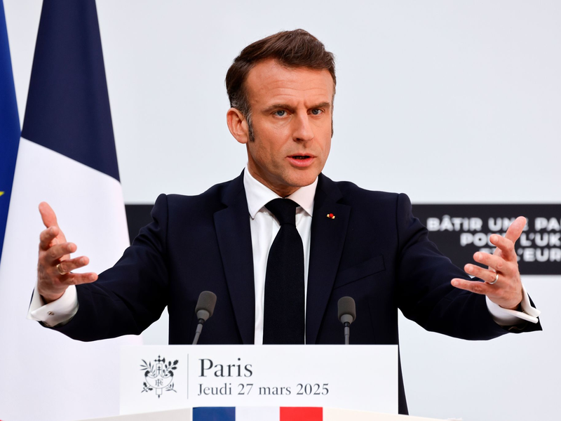 EU-Kommissionspräsident Ursula von der Leyen betont die Einigkeit der Europäer bei der Unterstützung der Ukraine.  - Foto: Ludovic Marin/POOL AFP/AP/dpa